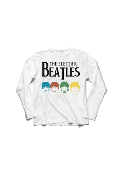 The Beatles Electrıc Elektrik Logo Abbey Road Uzun Kollu Tişört (518430325)