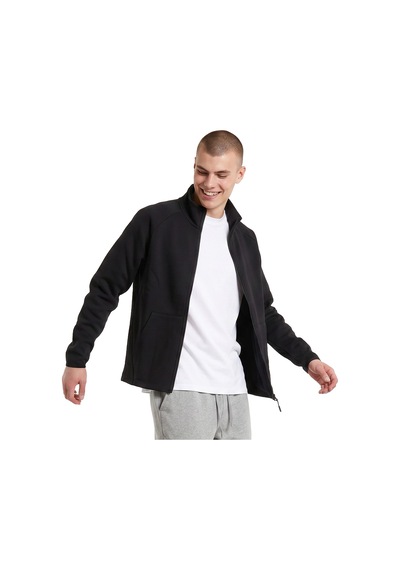 Sportive Elio Full-zip Erkek Siyah Günlük Stil Eşofman Üstü 26ye0001-syh