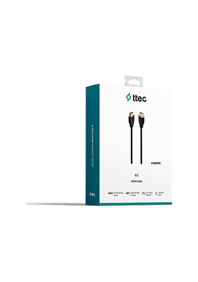 TTec 2DK38S 4K 1.5 M HDMI Kablo Siyah