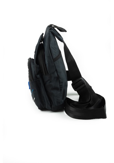 İmaks Küçük Boy Çokgözlü Günlük Çapraz Göğüs El Ve Omuz Çantası Unisex Body Bag Siyah 955 Siyah - Mavi