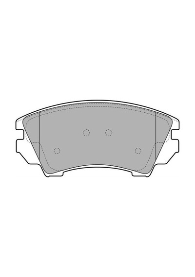 Delphi Lp2081 Ön Fren Balatası Insignia Astra J Zafira C 17 İnç Jant 1605434