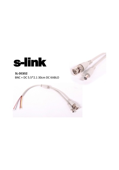 S-Link Sl-Dc562 Bnc+Dc55*21 030 Cm Dc Kablo