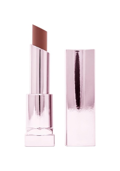 New York Color Sensational Shine Compulsion Nemlendirici Parlak Ruj, 65 Spicy Mauve, Kahverengi Çok Renkli
