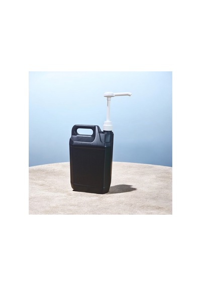 5 Litre Pompalı Bidon/sabunluk Siyah Siyah