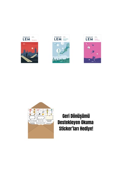 Soruşturma Sl9 + Gelecekbilim Kongresi Sl7 + İnsanın Bir Dakikası Sl5 + Okuma Sticker'ları