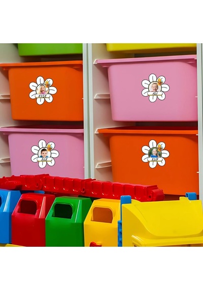 Öğrenci Yaka Ve Dolap İsim Kartları 02 40'lı Paket