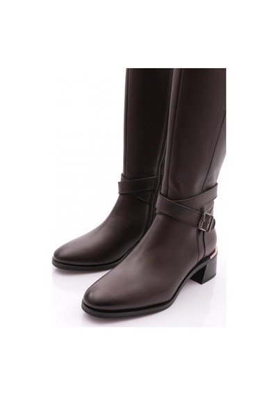 Dgn 97900-1 Kadin Çizme Kahve