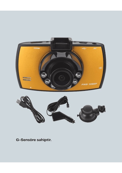 Dash Cam Full Hd G-sensor Gece Görüşlü Xuczzzcamcorderaraçkamera-1-1