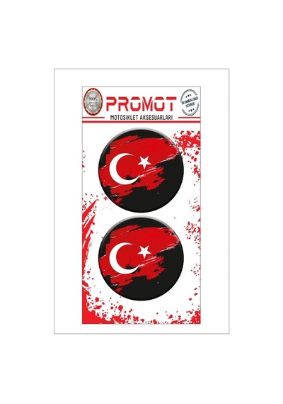 Türk Bayrak Tasarım Logo Sticker Diğer