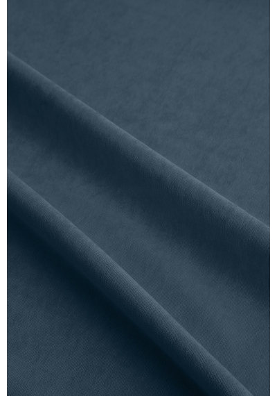 Gauze Fabric Design Kadife Dokulu Dertsiz Masa Örtüsü, Safir Açık İndigo