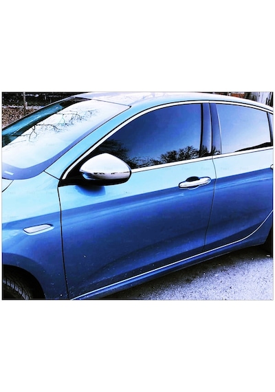 Fiat Egea Paslanmaz Krom Ayna Kapağı 2 Parça 2015 Üzeri