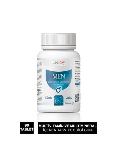 LeeRoy Men Multivitamin & Multimineral 90 Tablet