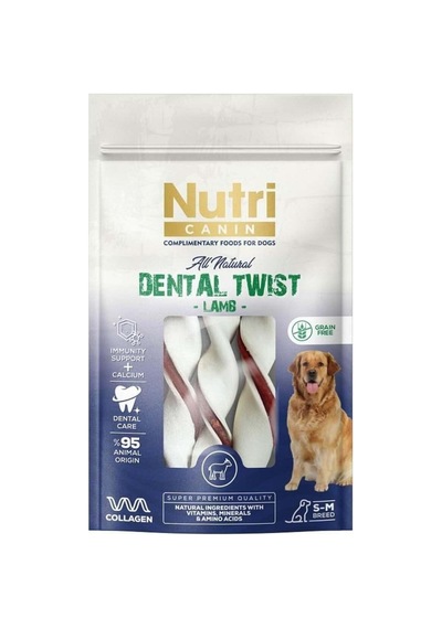 Tr Dental Twist Kuzulu Köpek Ödülü S-m 80 Gr