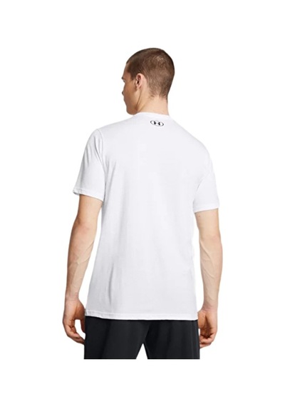 Under Armour Project Rock Payoff Graphic Kısa Kollu T-shirt Beyaz Siyah