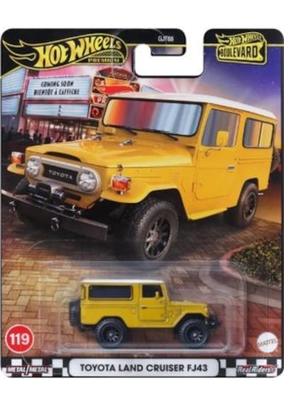 Hot Wheels Premium Boulevard Toyota Land Cruiser Fj43 Jbl25 Renkli