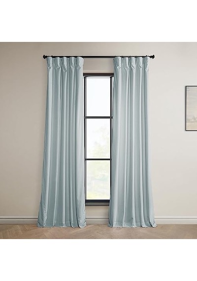 Price Drapes Peluş Perdeler Yatak Odası Ve Oturma Odası Için 50 X 96 Vpyc-198594-96 1 Panel Kova Mavisi Çok Renkli Price Drapes Peluş Perdeler Yatak Odası Ve Oturma Odası Için 50 X 96 Vpyc-198594-96 1 Panel Kova Mavisi Çok Renkli