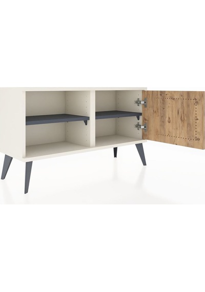 Arges Şifonyer 2 Raflı Tek Kapaklı 88x30x48 Aytaşı-çam/antrasit Çam/antrasit Arges Şifonyer 2 Raflı Tek Kapaklı 88x30x48 Aytaşı-çam/antrasit Çam/antrasit