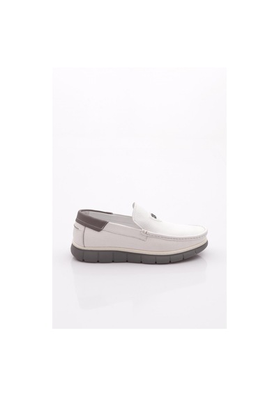 Dgn 5836 Erkek Comfort Ayakkabi Beyaz