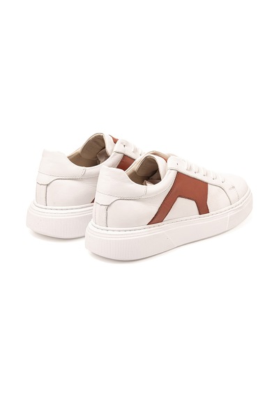 Sneaker Erkek Og-437 John May Beyaz-taba
