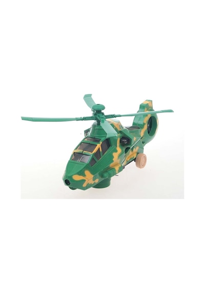 Oyuncak Air Force Helikopter Sesli Işıklı Pilli Askeri Helikopter