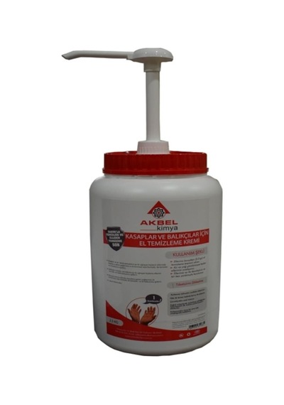 Akbel Kasaplar ve Balikçilar Için El Temizleme Kremi 2.5 Kg