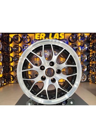 4 Adet Km-294 7 15 5 112 Et35 Black Mack Jant Revize Edilmiş Takım