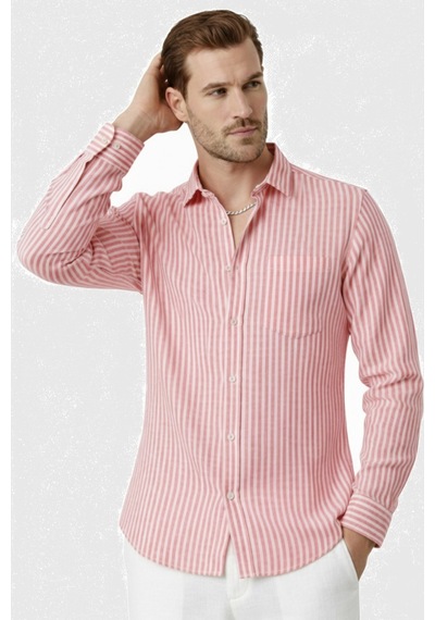 Deepsea Kırmızı Slim Fit %100 Pamuk Çizgili Erkek Gömlek Cepli Yazlık Yeni Sezon Gömlek 2602627 Kırmızı Deepsea Kırmızı Slim Fit %100 Pamuk Çizgili Erkek Gömlek Cepli Yazlık Yeni Sezon Gömlek 2602627 Kırmızı