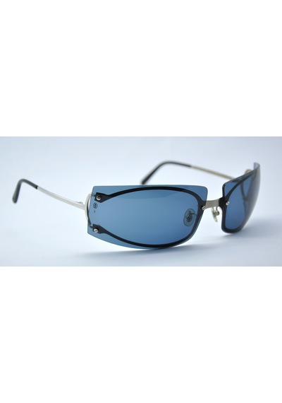 Cartier F Os Nc Blue Sılver Mavi Gümüş Çerçevesiz Unısex Güneş Gözlüğü