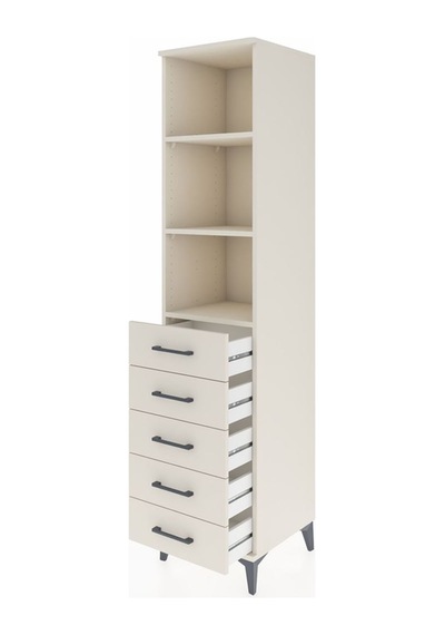 Hyperion Dolap 3 Raflı 5 Çekmeceli 44x44x195 Aytaşı-aytaşı Aytaşı