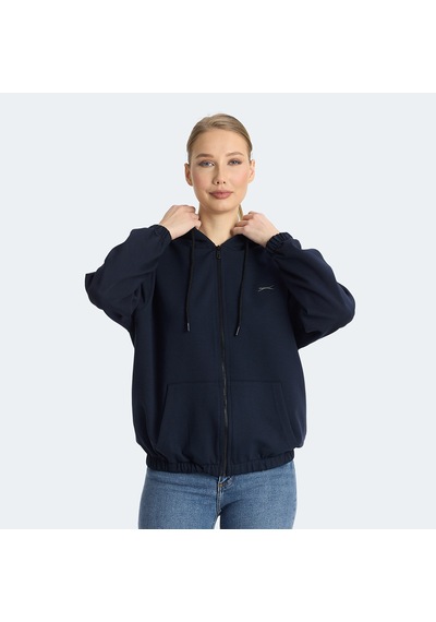 Slazenger KIMBERLEY IN Kadın Sweatshirt Lacivert