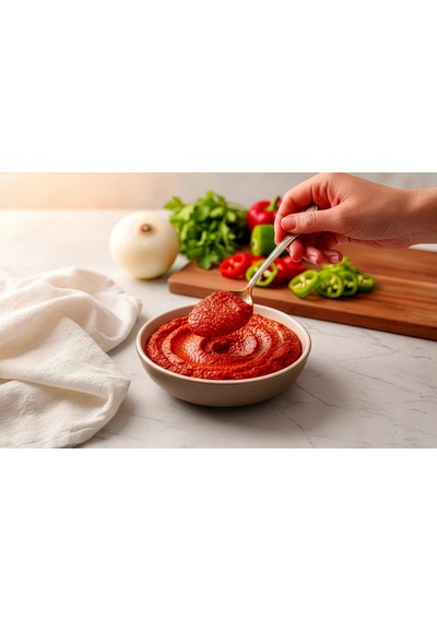 Ev Yapımı Doğal Domates Salçası 500 Gr