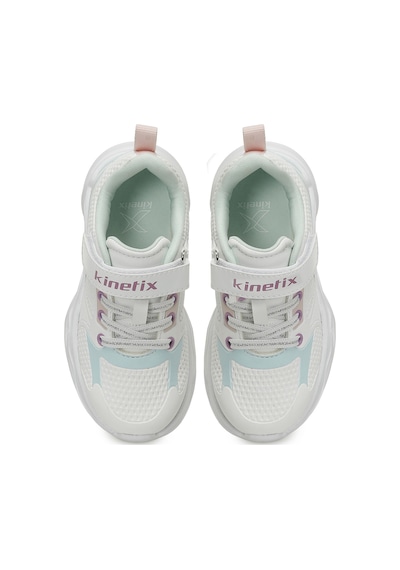 Kinetix Lıster Pu J P 5pr Beyaz Kız Çocuk Spor Ayakkabı Beyaz-su Yesılı-a Pembe