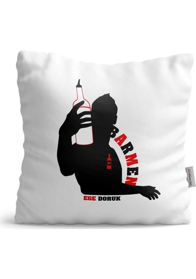 Kişiye Özel Mesleki Barmen Dekoratif Yastık - 1