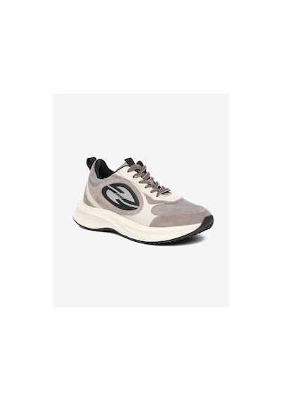 Greyder Erkek Gri Hakiki Deri Spor Ayakkabı 5k1sa18511s GRİ