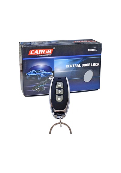 Carub 12v Merkezi Kilit Siyah Krom Kumandalı Br4600466