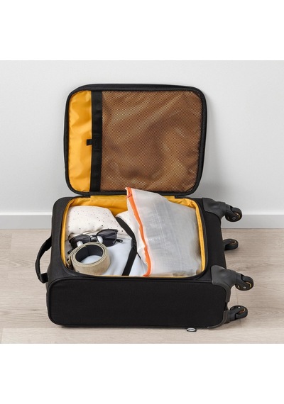 Ikea Parkla Ayakkabı Saklama Çantası 48 X 22 Cm Beyaz - Turuncu