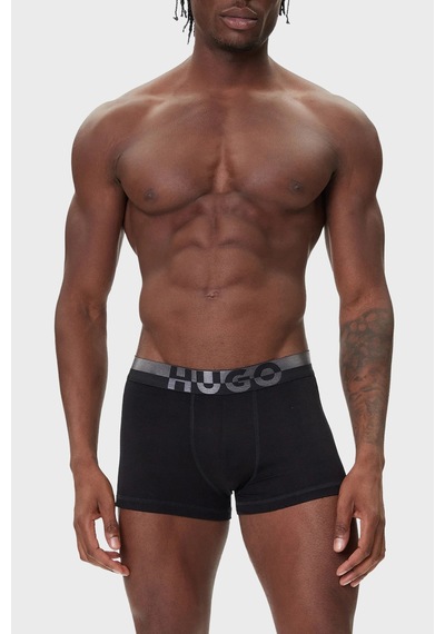 Hugo Erkek Boxer 50545667 002 Siyah Siyah