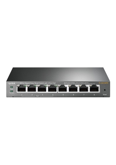 Tp-link 8port Gigabit 4xpoe 65w Tl-sg108pe