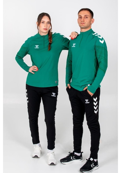 Hummel Line Antrenman Eşofman Üstü Yeşil