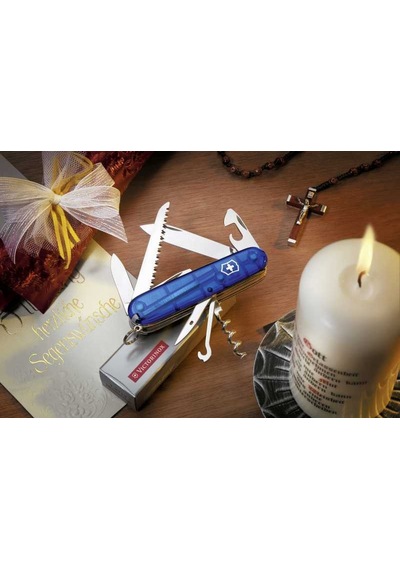 Victorinox 1.3713.t2 Huntsman Kamp  Çakı Mavi
