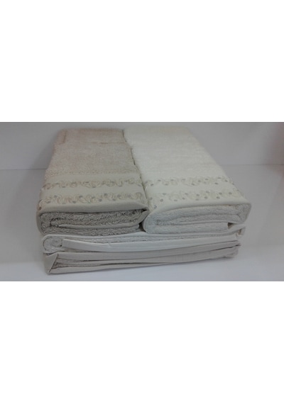 Soley Bambu Eflin 4'lü Midi Havlu Set