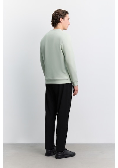 Avva Erkek Mint Yeşili Bisiklet Yaka Kolay Ütülenen Baskılı Pamuklu Regular Fit Sweatshirt A62y1214 Avva Erkek Mint Yeşili Bisiklet Yaka Kolay Ütülenen Baskılı Pamuklu Regular Fit Sweatshirt A62y1214