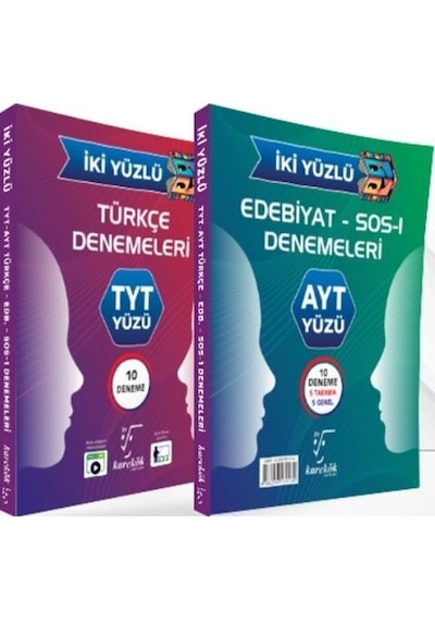 Tyt Ayt Türkçe Edebiyat İki Yüzlü Deneme Karekök Yayınları