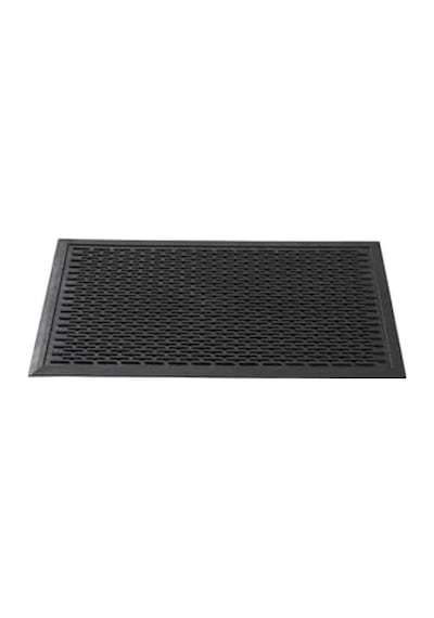 Dış Kapı Paspası, Siyah Pvc, 45x70 Cm, Dayanıklı Açık Bej