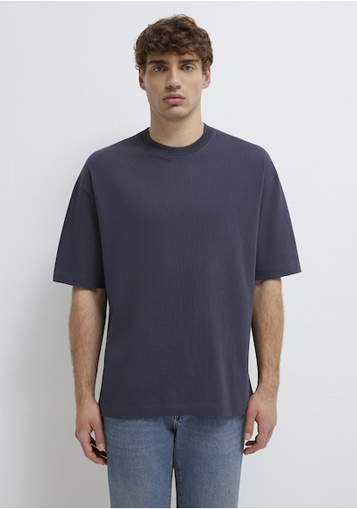 Mavi - Gri Basic Tişört 0613113-70101 Gri