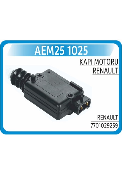 Aem Merkezi Kilit Motoru Renault 9 - Clıo - Megane Aem25 1025 7701029259