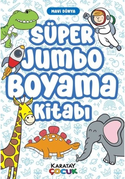 Süper Jumbo Boyama Kitabı - Mi Dünya