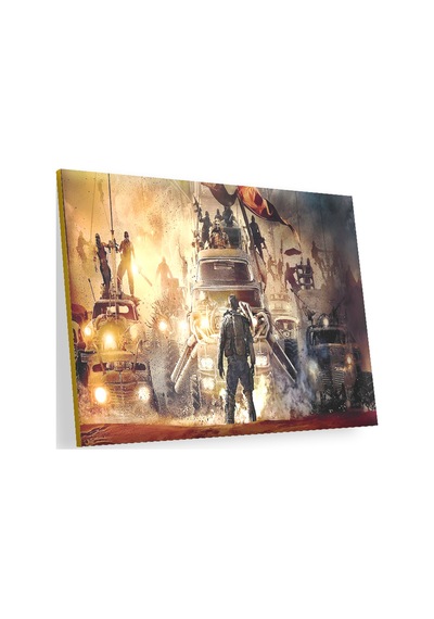 Cakasepetim Mad Max Fury Road Kompozisyon Ahşap Mdf Tablo