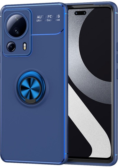 Xiaomi Mi 13 Lite Kılıf Zore Ravel Yüzüklü Silikon Kılıf