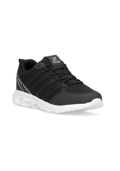 Elit Asprt4138 Erkek Klasik Sneaker Siyah - Beyaz Siyah - Beyaz